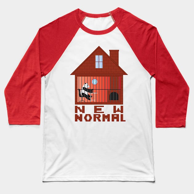 New Normal Baseball T-Shirt by GarisGaris